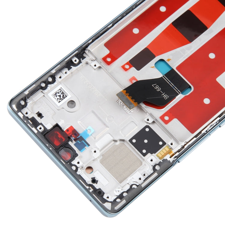 Original LCD Screen For Honor 70 Digitizer Full Assembly with Frame(Green) - free shipping - PMC TechLife - Order now!