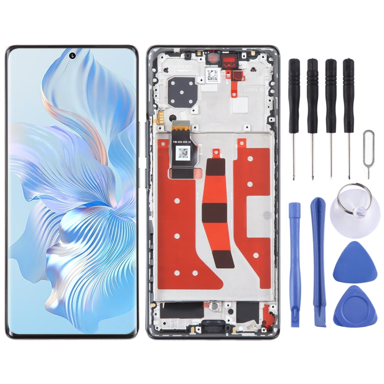 Original LCD Screen For Honor 80 Digitizer Full Assembly with Frame(Black) - free shipping - PMC TechLife - Order now!