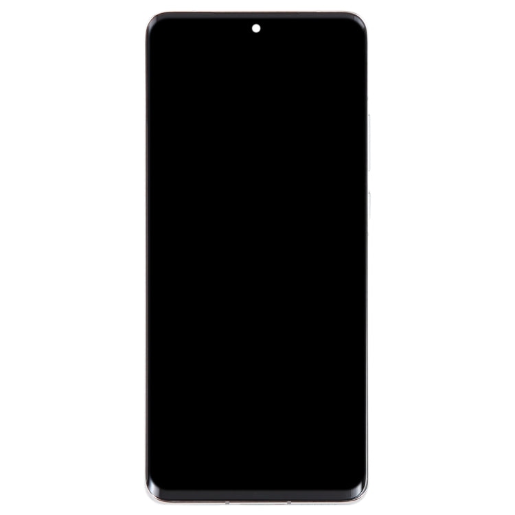 Original LCD Screen For Huawei P50 Pro Digitizer Full Assembly with Frame(Silver) - free shipping - PMC TechLife - Order now!
