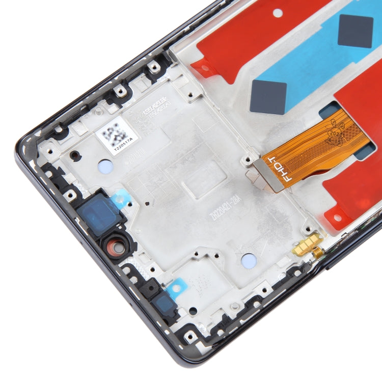 Original LCD Screen For Honor 60 SE Digitizer Full Assembly with Frame(Black) - free shipping - PMC TechLife - Order now!