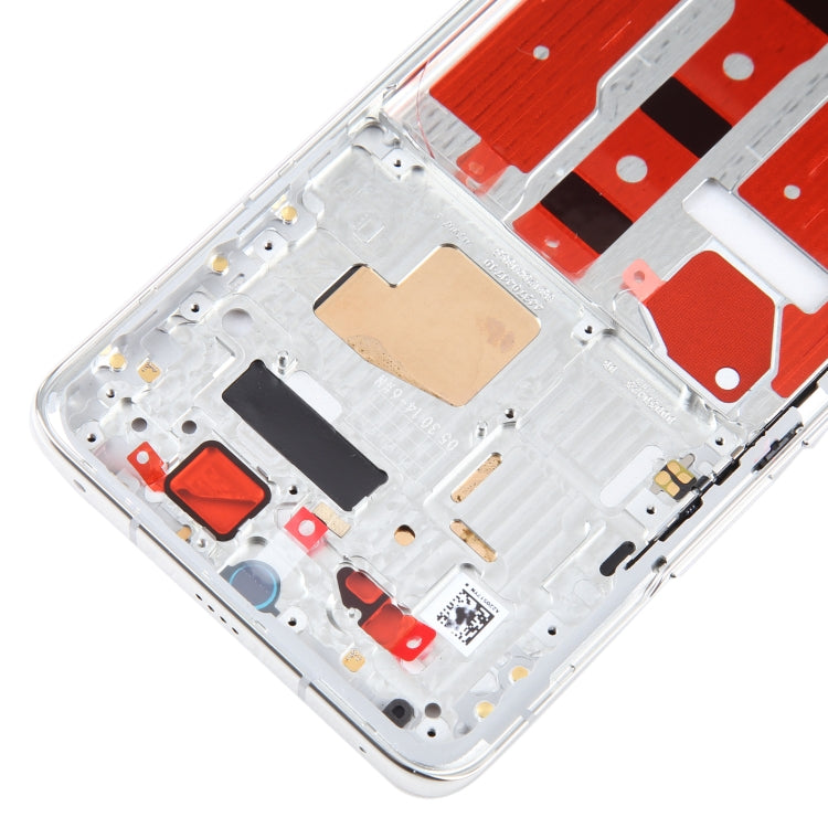 For Honor Magic4 Original Front Housing LCD Frame Bezel Plate(Silver) - free shipping - PMC TechLife - Order now!