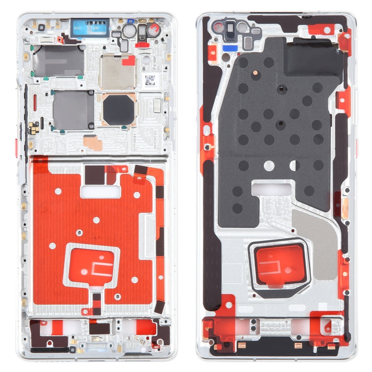 For Huawei Mate 40 Pro Original Front Housing LCD Frame Bezel Plate(Silver) - Full Housing Cover by PMC Jewellery | Online Shopping South Africa | PMC Jewellery