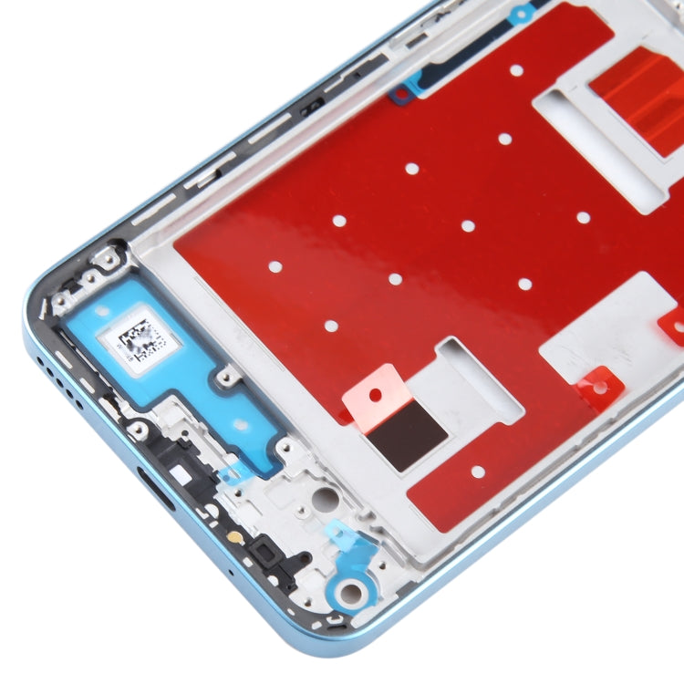 For Honor X8a Original Front Housing LCD Frame Bezel Plate(Blue) - free shipping - PMC TechLife - Order now!