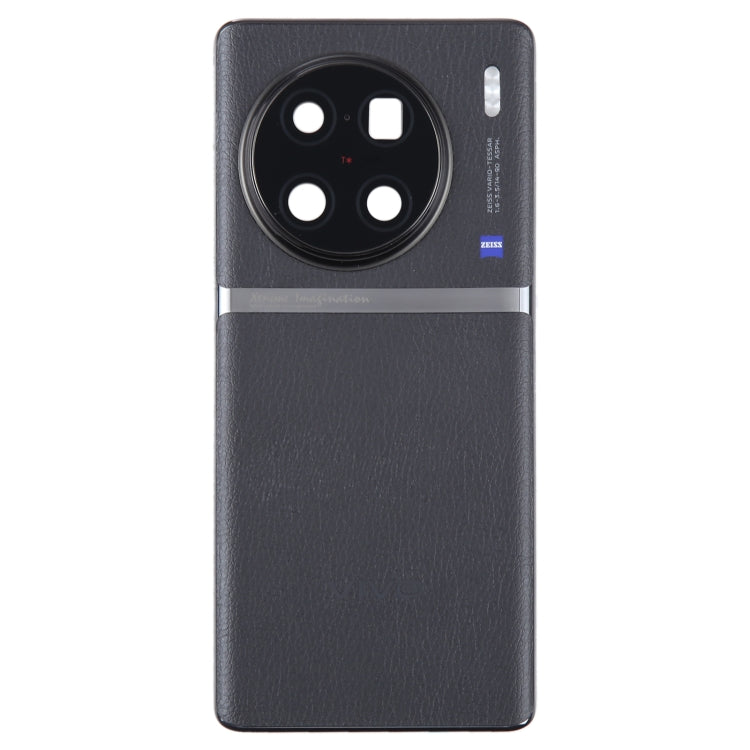 For vivo X90 Pro+ Original Battery Back Cover with Camera Lens Cover(Black) - free shipping - PMC TechLife - Order now!