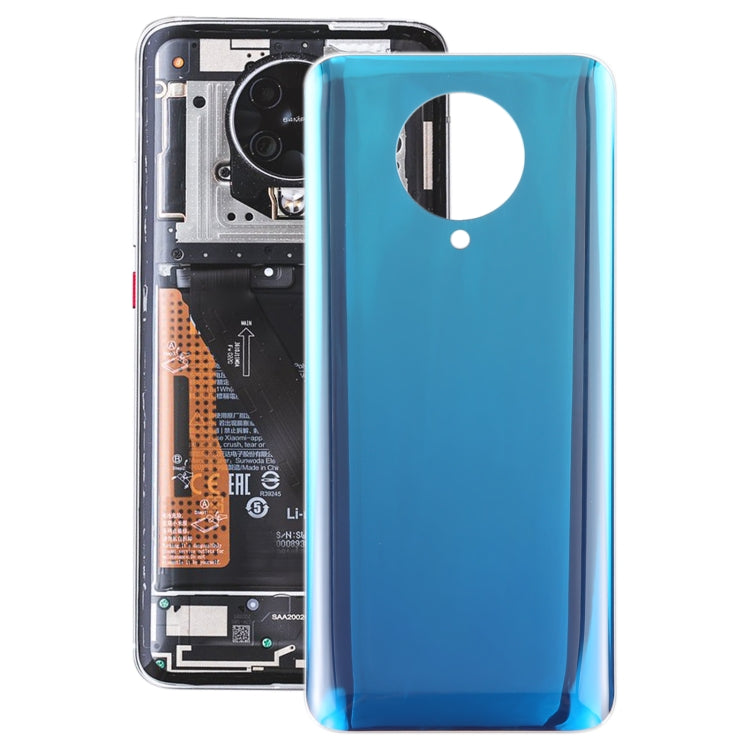 For Xiaomi Poco F2 Pro OEM Glass Battery Back Cover(Blue) - Back Cover by PMC TechLife | Online Shopping South Africa | PMC TechLife