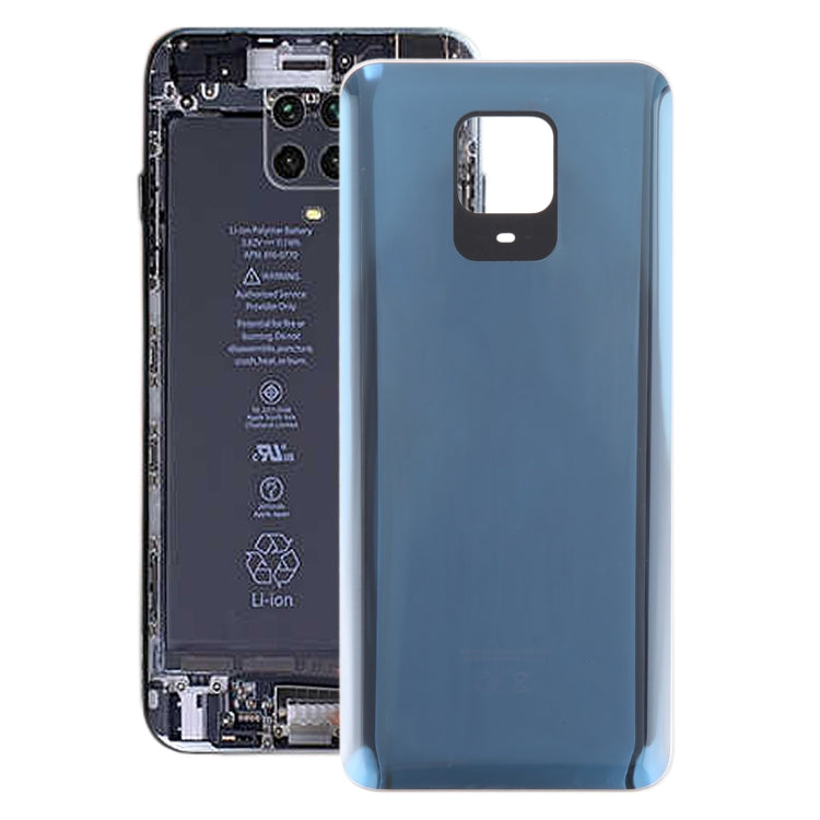 For Xiaomi Redmi Note 9 Pro Max OEM Glass Battery Back Cover(Grey) - Back Cover by PMC TechLife | Online Shopping South Africa | PMC TechLife | Buy Now Pay Later Mobicred