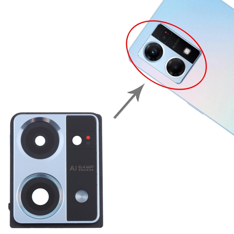 For OPPO Reno7 4G Original Camera Lens Cover (Blue) - free shipping - PMC TechLife - Order now!