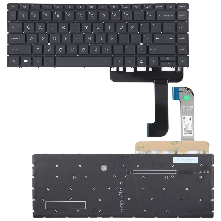 For HP Zbook Studio G7 G8 M14606-00 US Version Keyboard with Backlight - Replacement Keyboards by PMC Jewellery | Online Shopping South Africa | PMC Jewellery