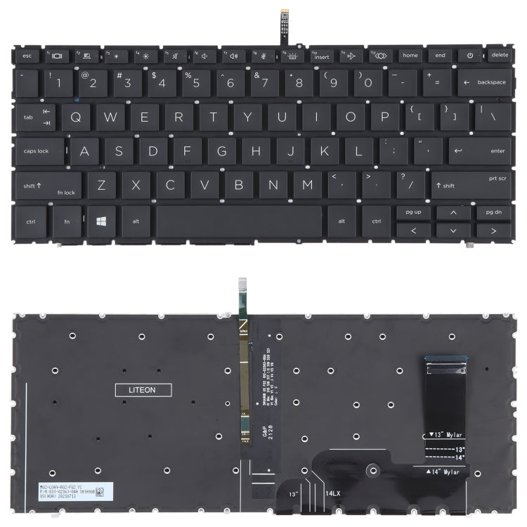 For HP ProBook 440 G9 445 G9 US Version Keyboard with Backlight - Replacement Keyboards by PMC Jewellery | Online Shopping South Africa | PMC Jewellery