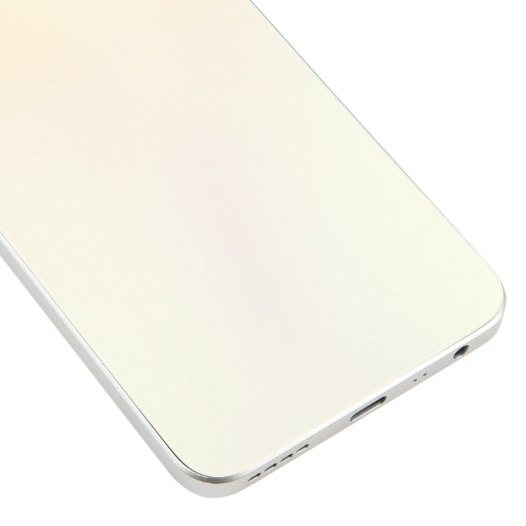 For Realme V30 Original Battery Back Cover with Middle Frame(Gold) - Back Cover by PMC TechLife | Online Shopping South Africa | PMC TechLife