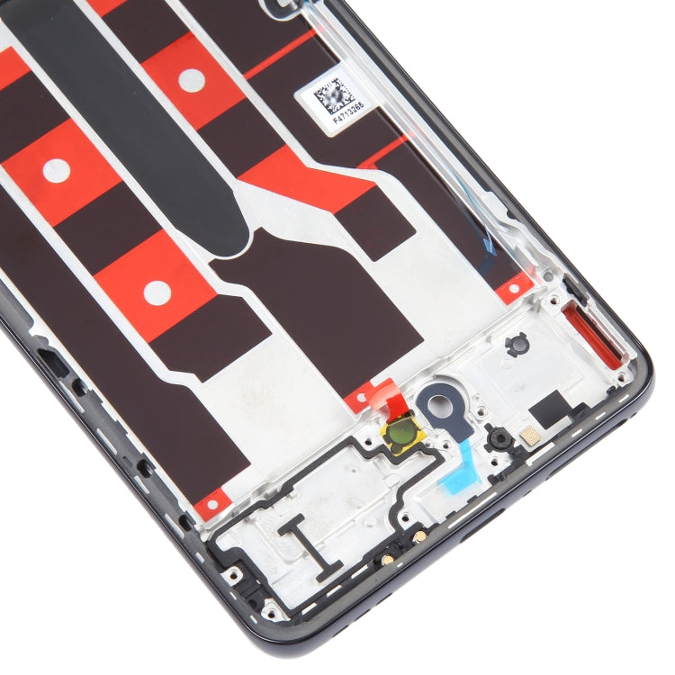 For OPPO Reno8 T 5G Original Front Housing LCD Frame Bezel Plate (Black) - Frame Bezel Plate by PMC TechLife | Online Shopping South Africa | PMC TechLife