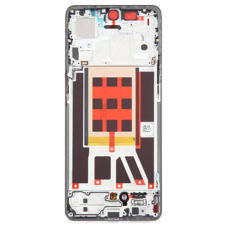 For OPPO Reno9 Original Front Housing LCD Frame Bezel Plate (Gold) - Frame Bezel Plate by PMC TechLife | Online Shopping South Africa | PMC TechLife