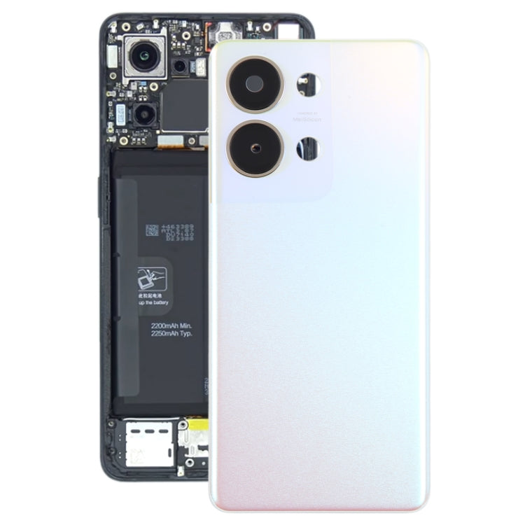 For OPPO Reno9 Pro Original Battery Back Cover with Camera Lens Cover(Pink) - Back Cover by PMC TechLife | Online Shopping South Africa | PMC TechLife