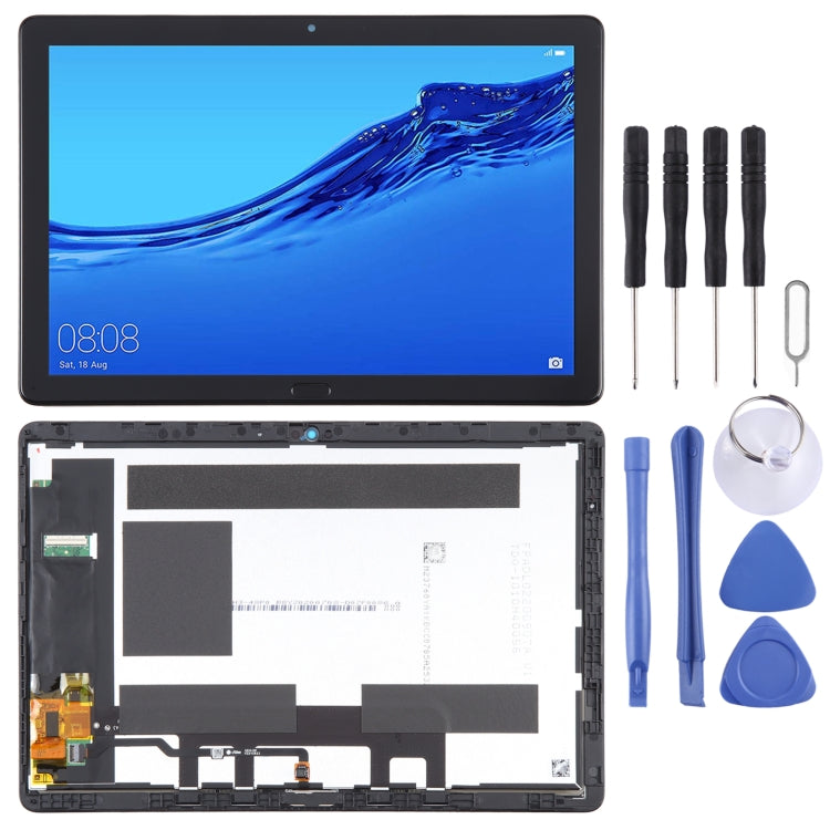 LCD Screen For Huawei MediaPad M5 Lite 10.1 BAH2-W19/BAH2-L09 Digitizer Full Assembly with Frame(Black) - free shipping - PMC TechLife - Order now!