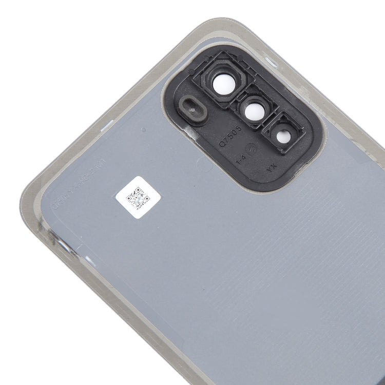 For Nokia G60 Original Battery Back Cover with Camera Lens Cover(Silver) - Back Cover by PMC TechLife | Online Shopping South Africa | PMC TechLife