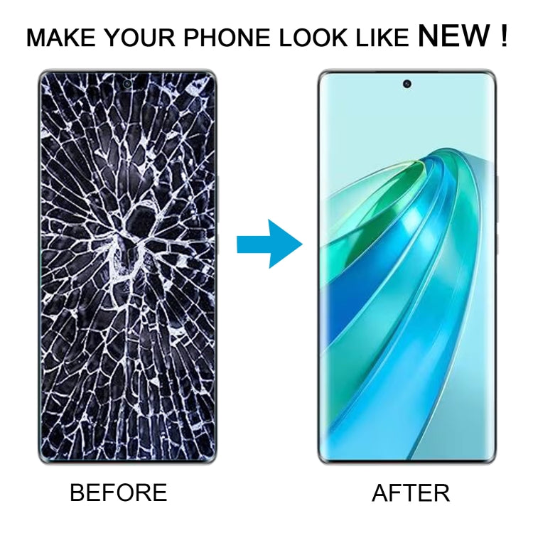 For Honor X9A Original LCD Screen Digitizer Full Assembly with Frame (Silver) - LCD Screen by PMC TechLife | Online Shopping South Africa | PMC TechLife