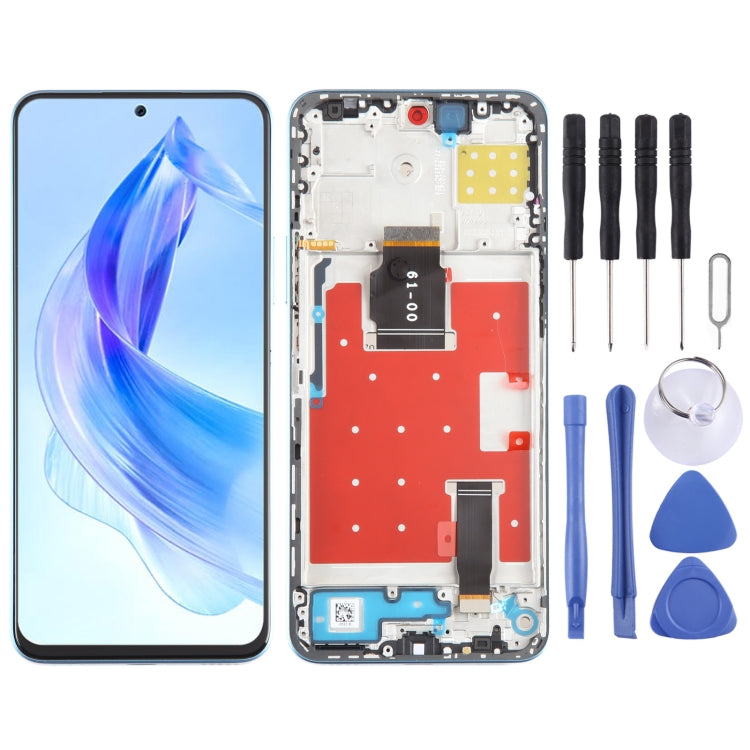 For Honor 90 Lite Original LCD Screen Digitizer Full Assembly with Frame (Blue) - LCD Screen by PMC TechLife | Online Shopping South Africa | PMC TechLife | Buy Now Pay Later Mobicred