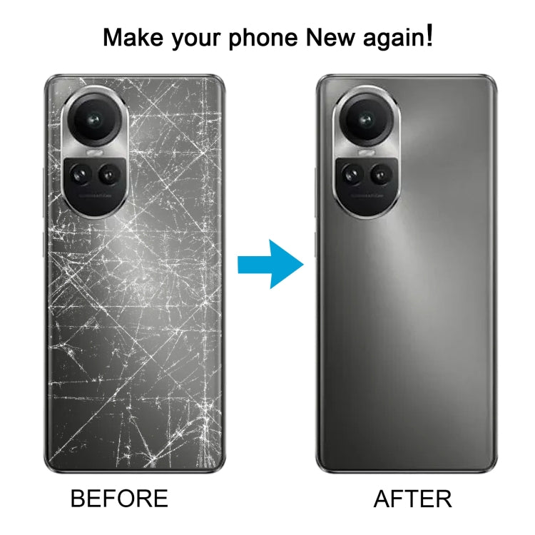For OPPO Reno10 Pro Global Original Battery Back Cover with Camera Lens Cover (Grey) - Back Cover by PMC TechLife | Online Shopping South Africa | PMC TechLife
