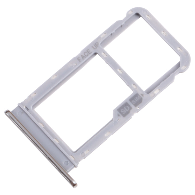 For Motorola Moto G Fast SIM Card Tray + Micro SD Card Tray (Silver) - Card Socket by PMC TechLife | Online Shopping South Africa | PMC TechLife