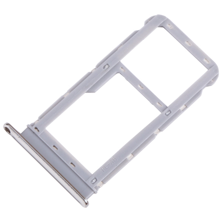 For Motorola Moto G Fast SIM Card Tray + Micro SD Card Tray (Silver) - Card Socket by PMC TechLife | Online Shopping South Africa | PMC TechLife