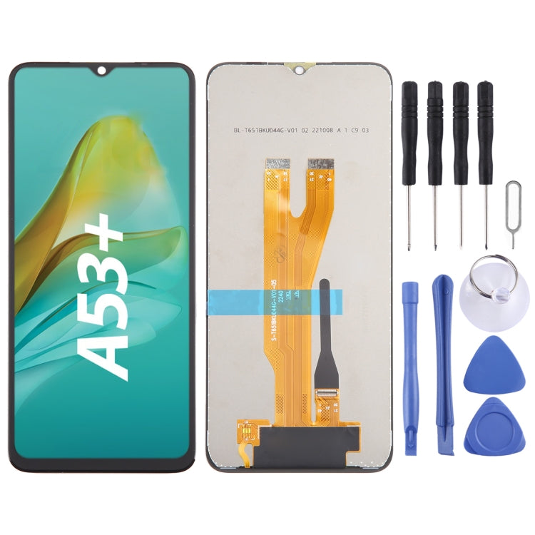 For ZTE Blade A53+ LCD Screen with Digitizer Full Assembly (Black) - free shipping - PMC TechLife - Order now!