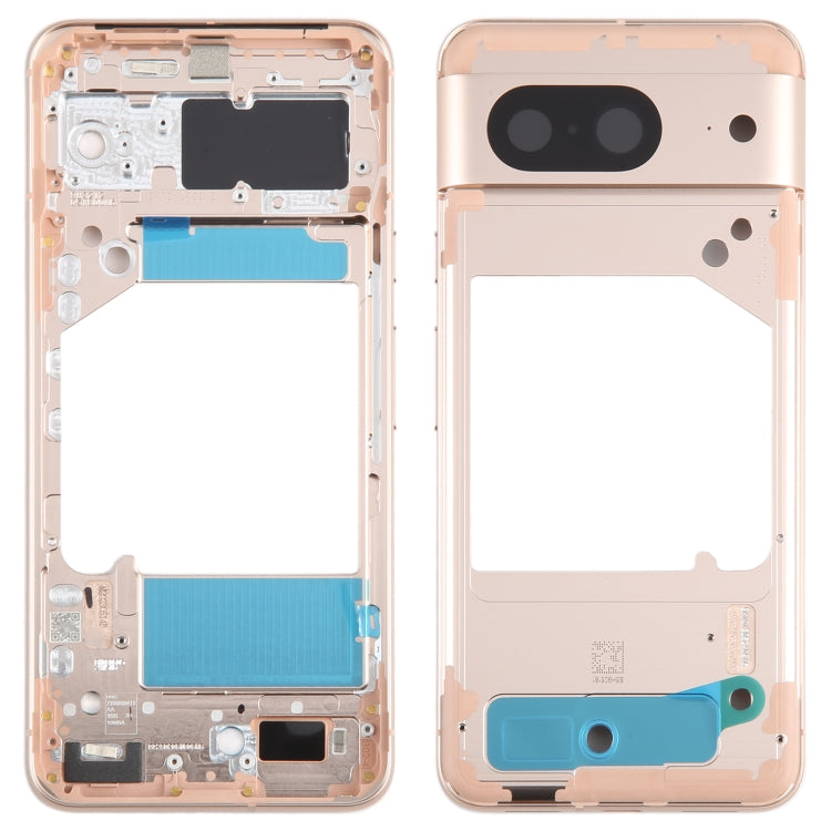 For Google Pixel 8 Original Front Housing LCD Frame Bezel Plate (Gold) - Full Housing Cover by PMC TechLife | Online Shopping South Africa | PMC TechLife