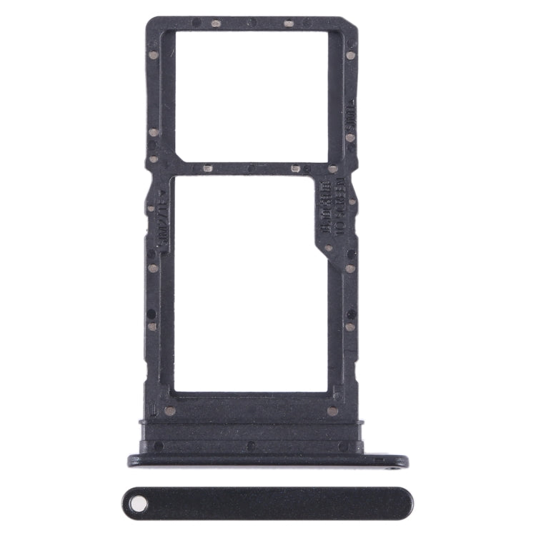 For Honor X7a SIM + SIM / Micro SD Card Tray (Black) - free shipping - PMC TechLife - Order now!