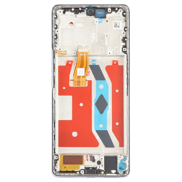 For Honor Magic5 Lite Original LCD Screen Digitizer Full Assembly with Frame (Silver) - LCD Screen by PMC TechLife | Online Shopping South Africa | PMC TechLife