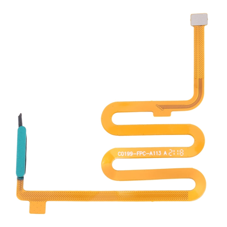 For Infinix Note 7 Lite X656 Original Fingerprint Sensor Flex Cable (Green) - Flex Cable by PMC TechLife | Online Shopping South Africa | PMC TechLife
