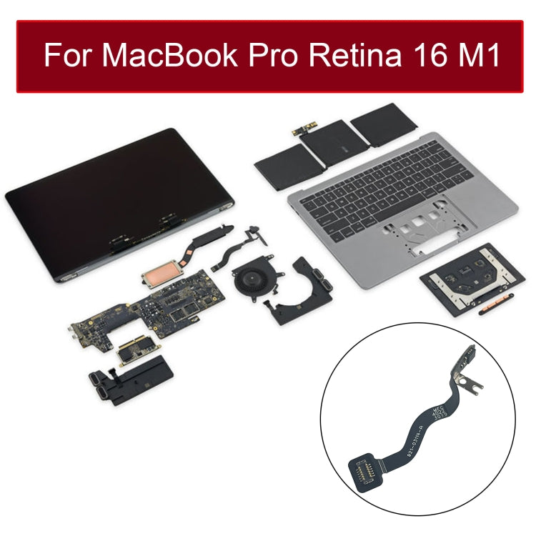 821-03114-A LCD Screen Cover Angle Sensor Sleep Cable for MacBook Pro Retina 16 M1 A2485 EMC3651 2021 - free shipping - PMC TechLife - Order now!