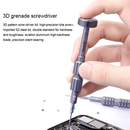 Qianli i-Thor S2 Precision 3D Texture Hollow Cross Tip Middle Bezel Screwdriver - Screwdriver by QIANLI | Online Shopping South Africa | PMC Jewellery