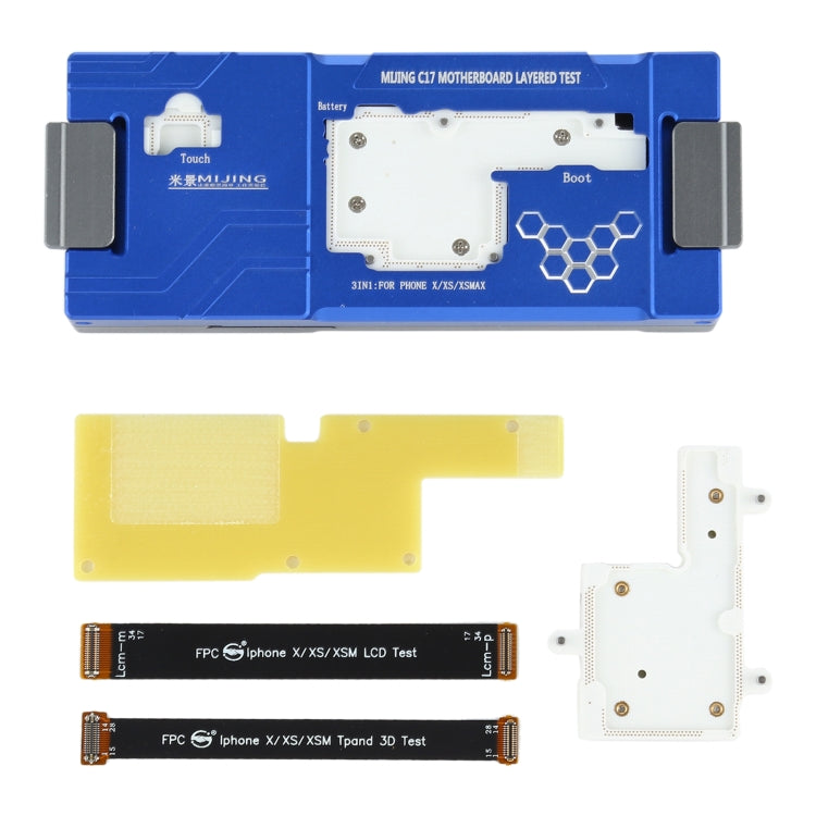 MiJing C17 Main Board Function Testing Fixture For iPhone X / XS / XS Max - free shipping - PMC TechLife - Order now!