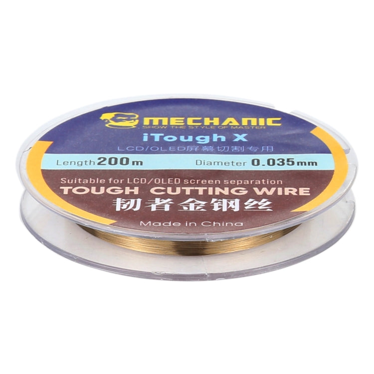 MECHANIC iTough X 200M 0.035MM LCD OLED Screen Cutting Wire - free shipping - PMC TechLife - Order now!