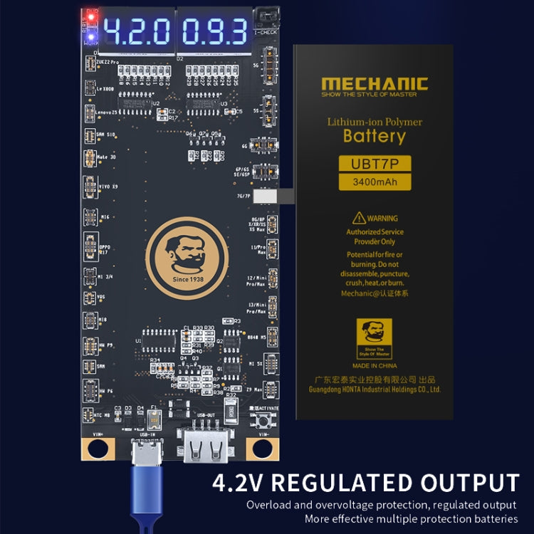 Mechanic BA27 Battery Activation Detection Board For iPhone 5-13 Pro Max / Android Phone - free shipping - PMC TechLife - Order now!
