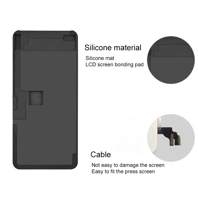XHZC LCD Screen No Overturning Flex Cable Fit Mat Glue Removal Mould for iPhone XS Max - free shipping - PMC TechLife - Order now!