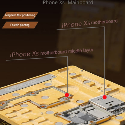 MECHANIC MR3 3 in 1 Mid-Layer Planting Tin Platform for iPhone X/XS/XS Max - Repair Platform by PMC Jewellery | Online Shopping South Africa | PMC Jewellery