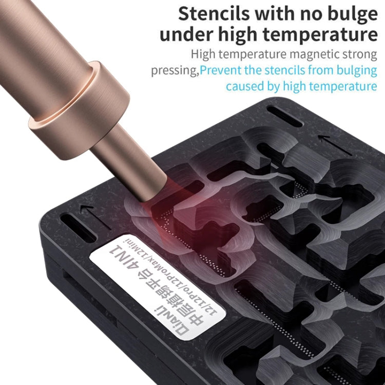 Qianli 4 in 1 Middle Frame Reballing Platform For iPhone 12 / 12 Pro / 12 Mini / 12 Pro Max - free shipping - PMC TechLife - Order now!