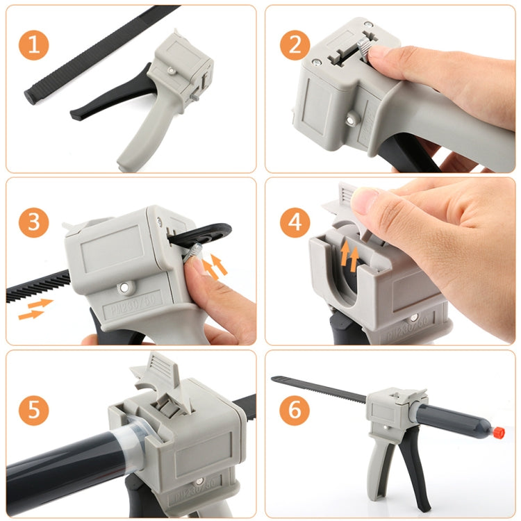 30cc/55cc PUR Rework Cold Gel Liquid Glue Dispensing Gun Mobile Phone Repair Tools - Repair Glue Series by PMC TechLife | Online Shopping South Africa | PMC TechLife