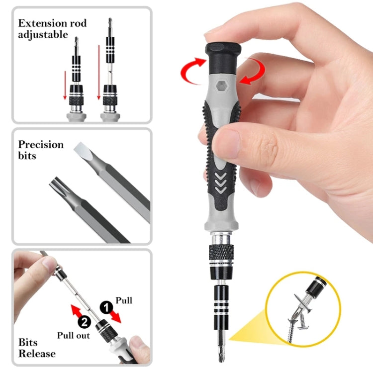 138 in 1 DIY Mobile Phone Disassembly Tool Clock Repair Multi-function Tool Screwdriver Set (Red) - free shipping - PMC TechLife - Order now!
