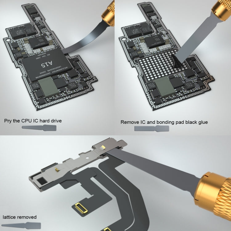 Mijing 3 in 1 Phantom Series CPU Disassemble Maintenance Knife - Crowbar by MIJING | Online Shopping South Africa | PMC Jewellery