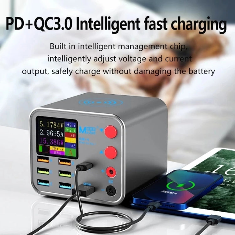 MaAnt Dianba NO.1 Multi-port Wireless USB PD Charger, EU Plug - free shipping - PMC TechLife - Order now!