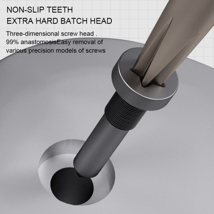 9 in 1 MECHANIC Corn Magnetic Precision Non-Slip Screwdriver Set - Screwdriver Set by MECHANIC | Online Shopping South Africa | PMC TechLife | Buy Now Pay Later Mobicred