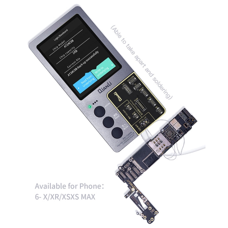 For iPhone 6 - 14 Pro Max 5 in 1 Qianli iCopy Plus 2.2 Repair Detection Programmer Set, Plug: US - Repair Programmer by QIANLI | Online Shopping South Africa | PMC Jewellery