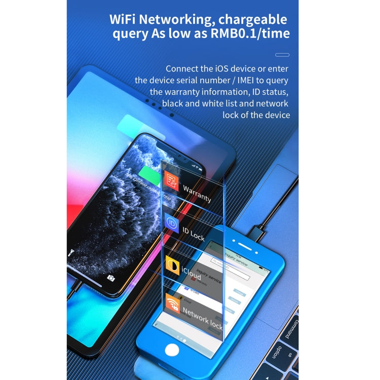JCID Intelligent Handheld iDetector For Full Series iOS Devices - free shipping - PMC TechLife - Order now!