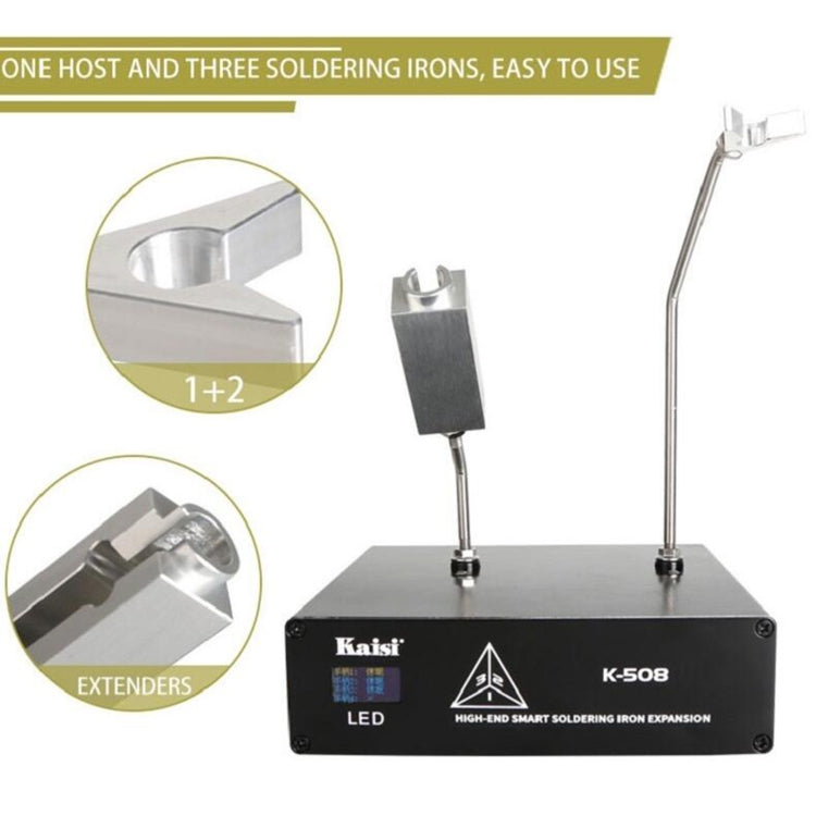 Kaisi K508 Soldering Station Extension Box Support T210/C115/T245 Handle Holder, AU Plug - Repair Platform by Kaisi | Online Shopping South Africa | PMC Jewellery