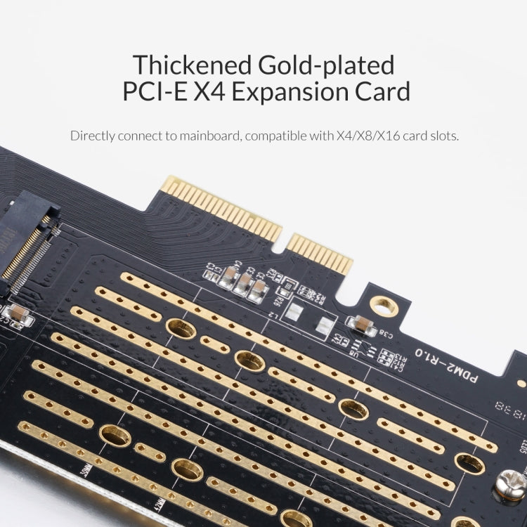 ORICO PDM2 M.2 NVME to PCI-E 3.0 X4 Expansion Card - free shipping - PMC TechLife - Order now!