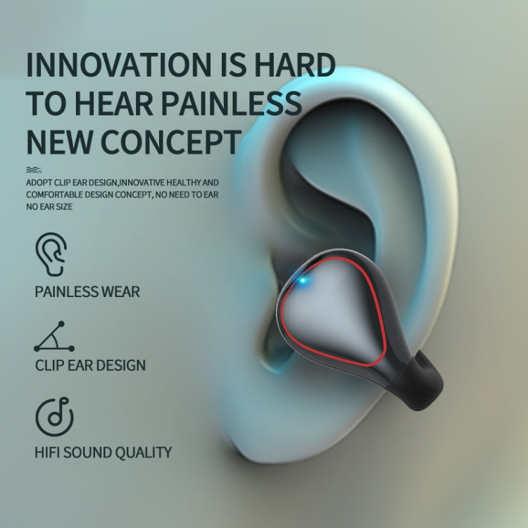 T20 TWS Bluetooth 5.0 Touch Wireless Bluetooth Earphone with Three LED Battery Display & Charging Box, Support Call & Voice Assistant(Black) - TWS Earphone by PMC TechLife | Online Shopping South Africa | PMC TechLife