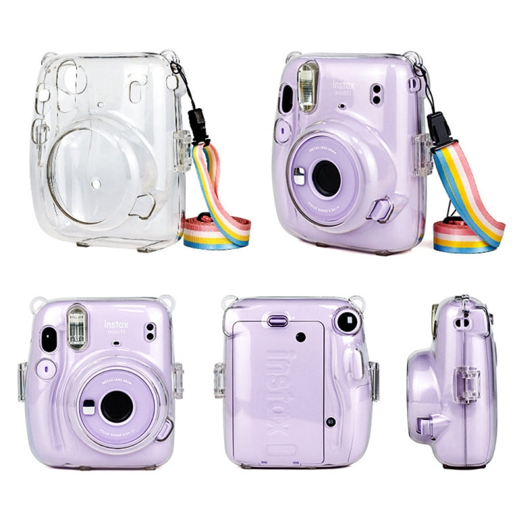 Richwell  Carry Case Bag Crystal Hard Cover with Shoulder Strap For Fujifilm Instax Mini 11 - free shipping - PMC TechLife - Order now!