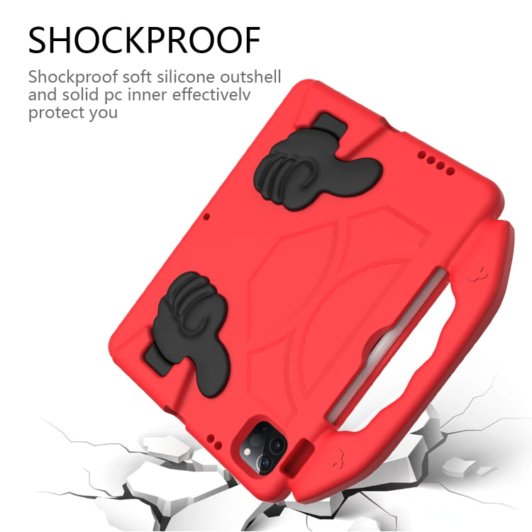 Children EVA Shockproof Tablet Case with Thumb Bracket For iPad Air 2022 / 2020 10.9(Red) - free shipping - PMC TechLife - Order now!