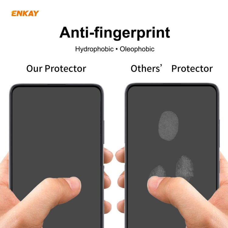 For Xiaomi Poco X3 / X3 NFC 10 PCS ENKAY Hat-Prince Full Glue 0.26mm 9H 2.5D Tempered Glass Full Coverage Film -  by ENKAY | Online Shopping South Africa | PMC Jewellery | Buy Now Pay Later Mobicred